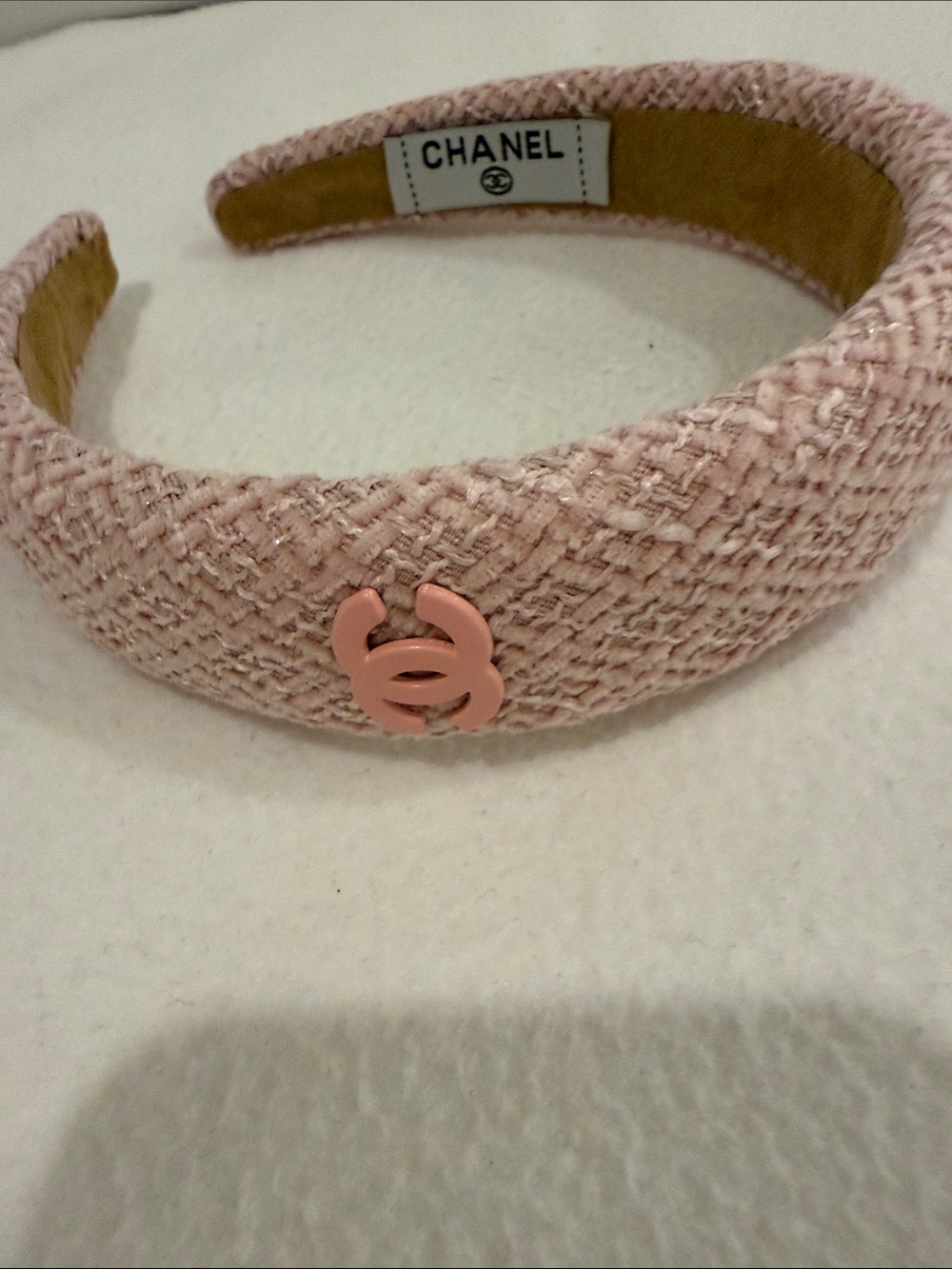 Pink Braided Padded Headband - Women Accessories